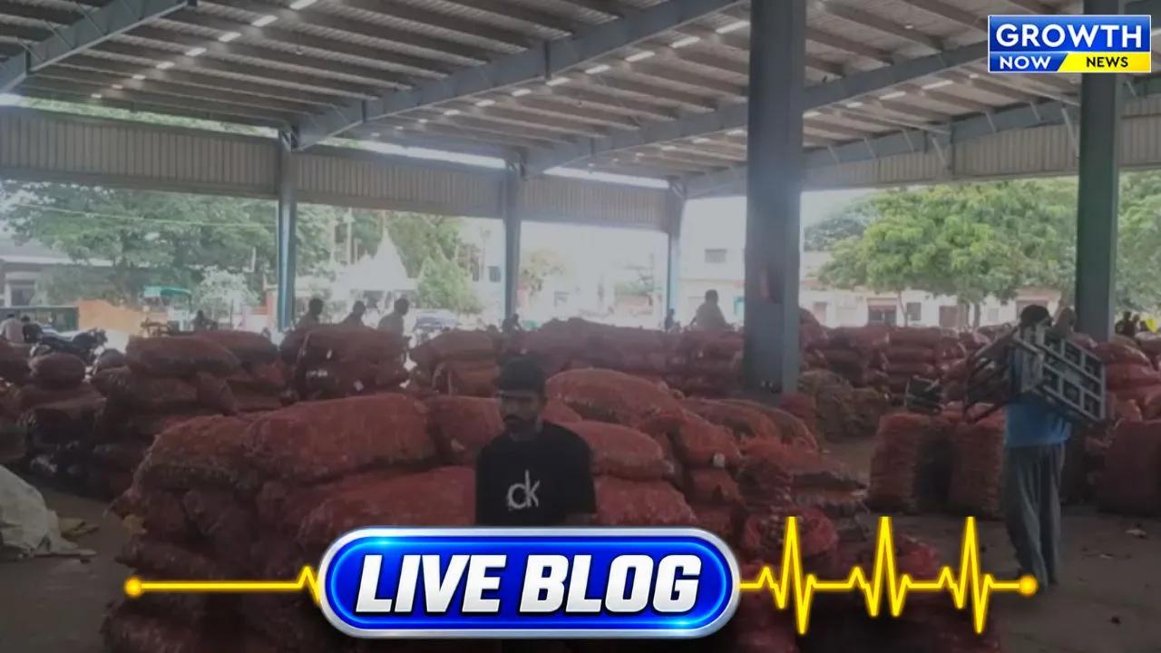 Gujarat Latest News Live : ભાવનગરના મહુવા યાર્ડમાં લાલ ડુંગળીના ભાવ 800 પાર