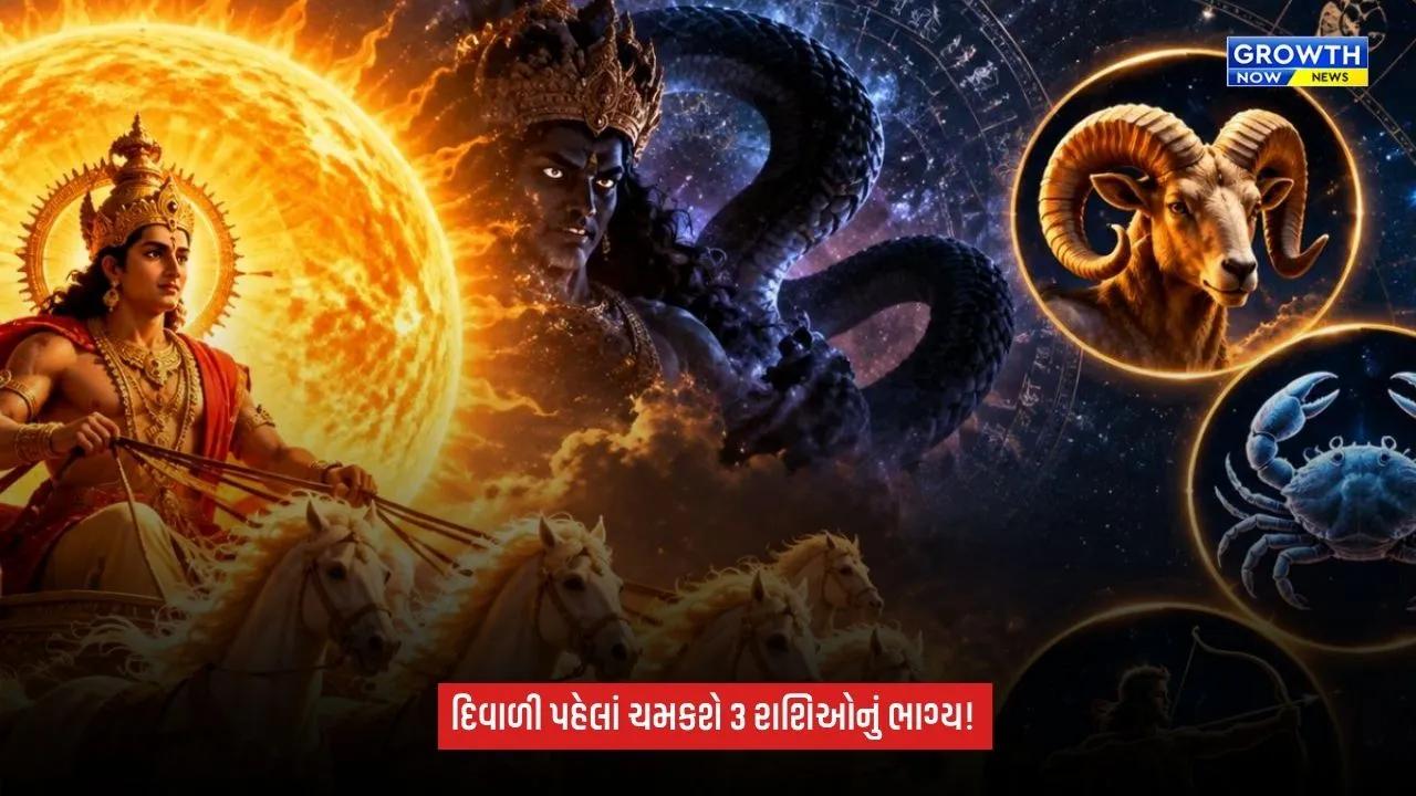 Gajkesari Rajyog: નવેમ્બરમાં બનશે ગજકેસરી રાજયોગ! દિવાળી પહેલાં આ 3 રાશિઓને મળી શકે છે લાભ, જાણો કોનું ચમકશે ભાગ્ય