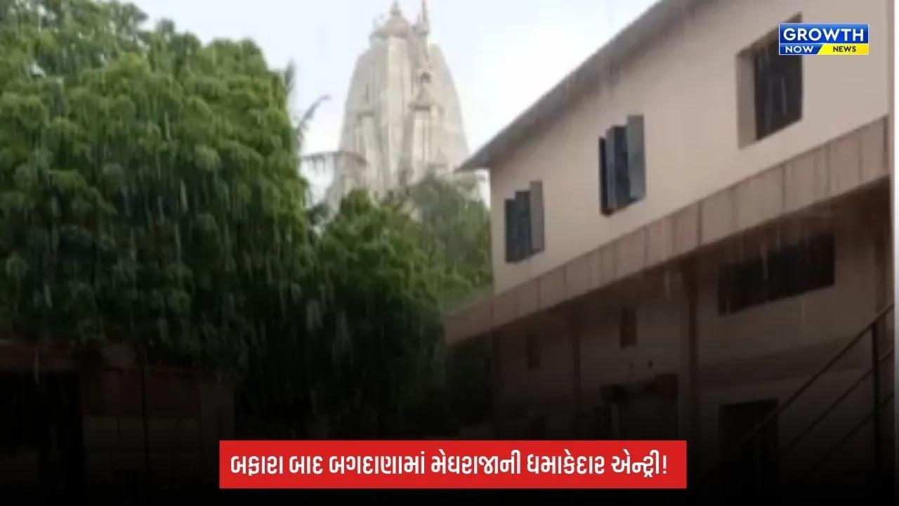 Bhavnagar: બફારા બાદ મેઘરાજાની એન્ટ્રી, બગદાણા ગુરુ આશ્રમ સહિત પંથકમાં વરસાદથી ઠંડક પ્રસરી