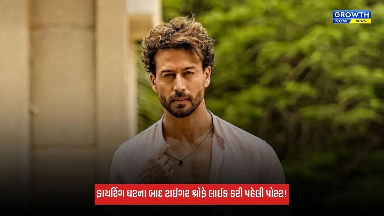 Tiger Shroffએ ફાયરિંગ ઘટના બાદ લાઈક કરી પહેલી પોસ્ટ! વીડિયો પર લખેલી વાતે ખેંચ્યું ધ્યાન
