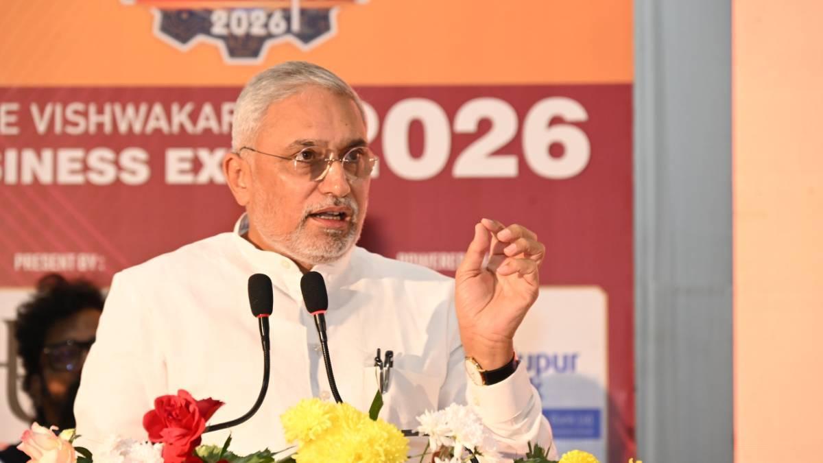 'શ્રી વિશ્વકર્મા બિઝનેસ એક્સપો 2026'નો ભવ્ય પ્રારંભ: પ્રદેશ અધ્યક્ષ જગદીશભાઈ વિશ્વકર્માએ કર્યું ઉદ્ઘાટન