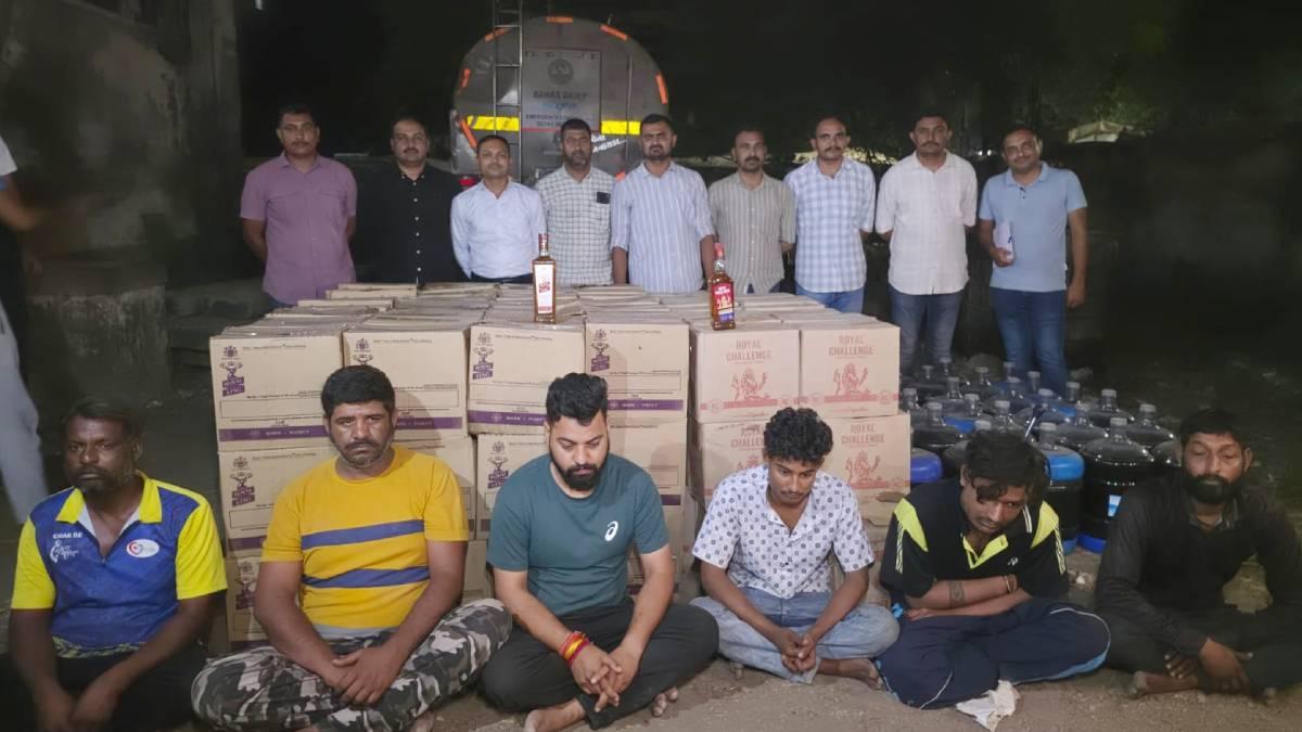 ભાવનગરમાં 'મોતનો સામાન' બનાવતી ફેક્ટરીનો પર્દાફાશ: મહુવાના ગુંદરણામાં ડિહાઇડ્રેશન પ્લાન્ટની આડમાં ચાલતું નકલી દારૂનું કૌભાંડ ઝડપાયું