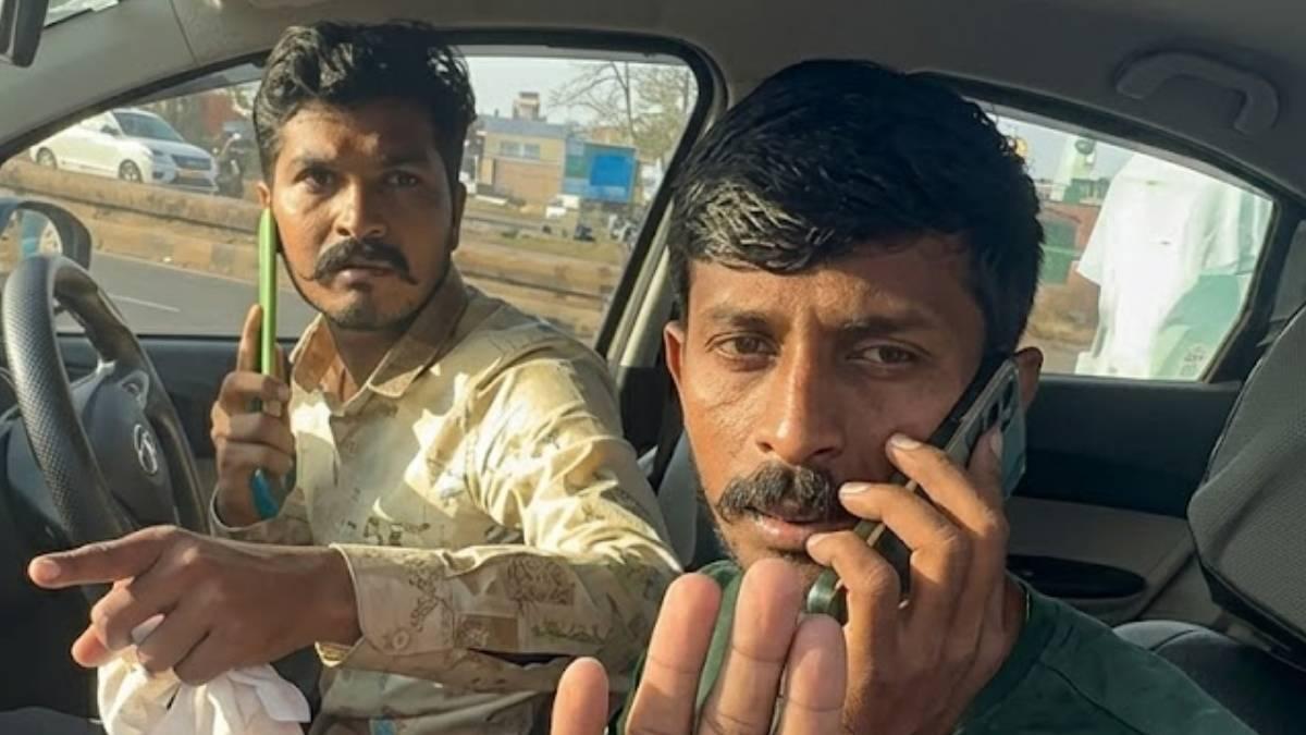આજી ડેમ પાસે ચેકિંગના બહાને ઉઘરાણી કરતા બે નકલી પોલીસ ફરાર
