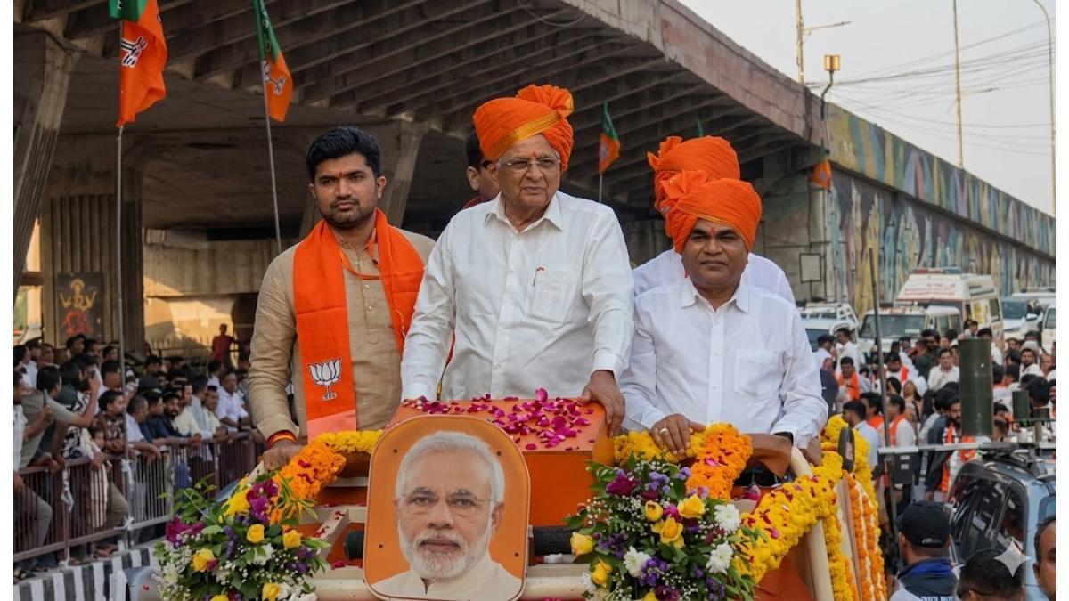 સરથાણા વોર્ડ-3માં CM ભૂપેન્દ્ર પટેલનો રોડ શો, મતદારોમાં ઉત્સાહ થયો વધારો