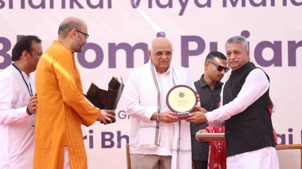 સાણંદના ગોધાવીમાં જ્ઞાનના નવા મંદિરનો પાયો નાખાયો