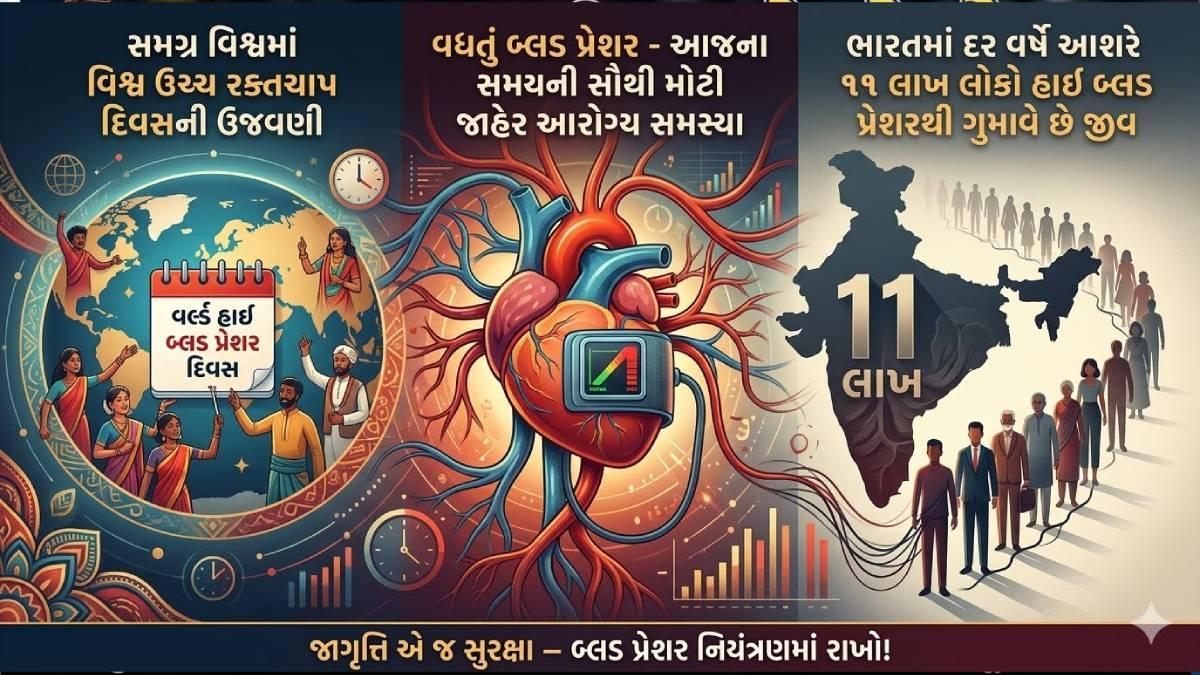 વર્લ્ડ હાઇ બ્લડ પ્રેશર ડે : ‘સાઈલેન્ટ કિલર’ સામે સાવધાન રહેવાની જરૂર