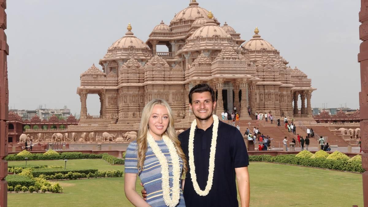 8 વર્ષ બાદ ભારત આવી ડોનાલ્ડ ટ્રમ્પની પુત્રી ટિફની ટ્રમ્પ, અક્ષરધામ અને તાજમહેલથી થઈ પ્રભાવિત