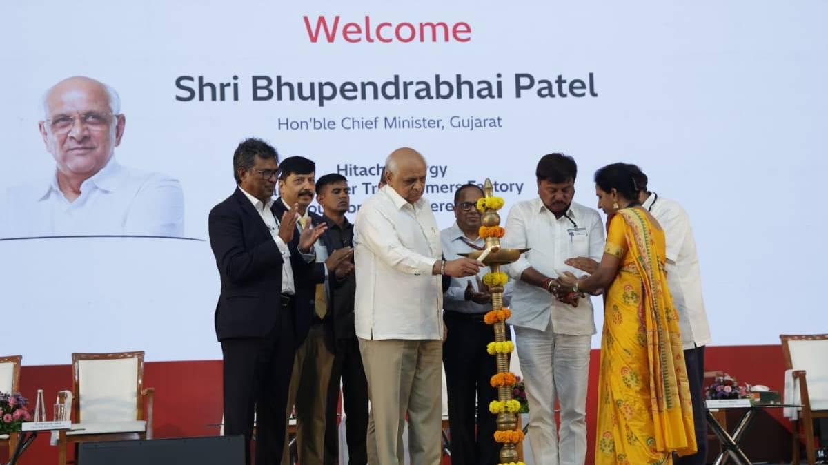 ગુજરાતમાં ₹2,000 કરોડના હિટાચી એનર્જી પાવર ટ્રાન્સફોર્મર પ્લાન્ટનું ભૂમિપૂજન
