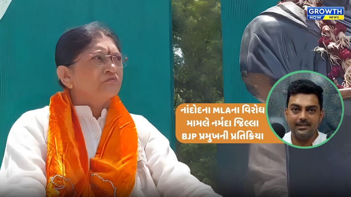 નાંદોદના MLAના વિરોધ મામલે જિલ્લા ભાજપ પ્રમુખ નીલ રાવની પ્રતિક્રિયા