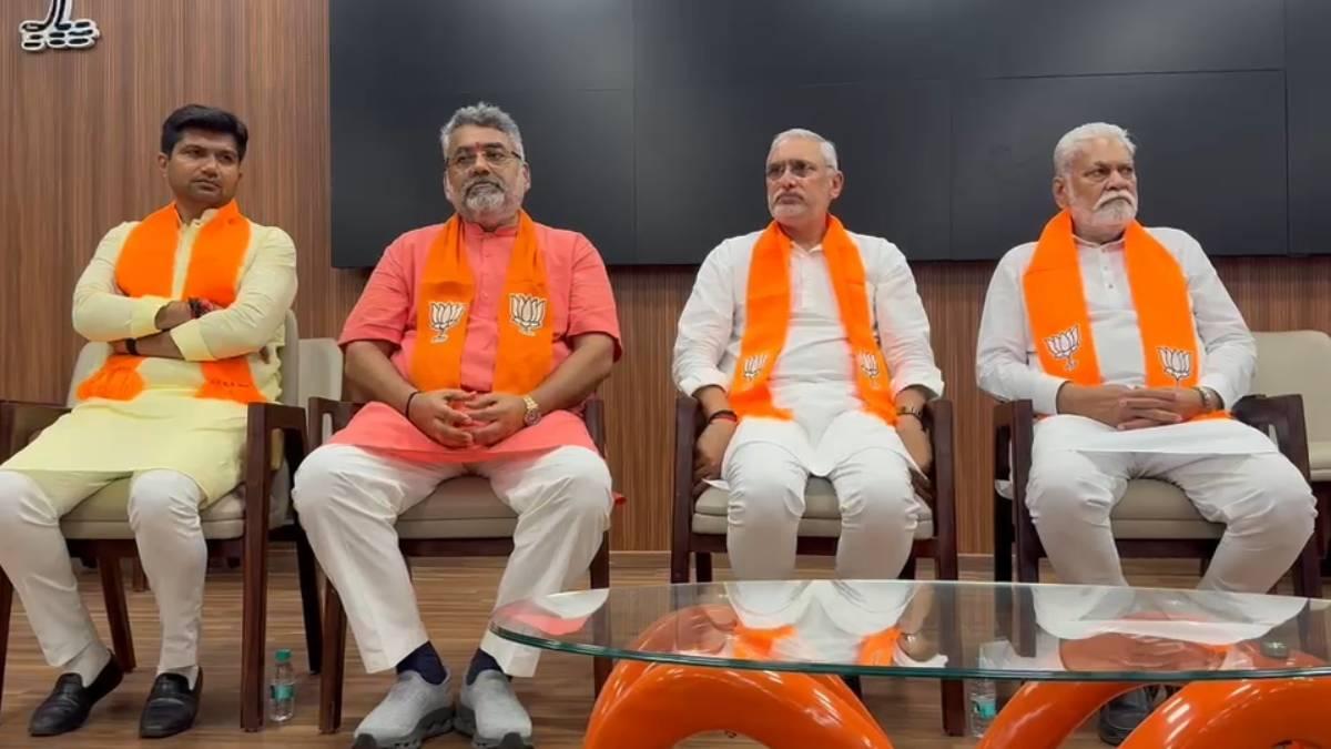 રાજકોટ કમલમ ખાતે ભાજપ પ્રદેશ અધ્યક્ષ જગદીશ વિશ્વકર્માની બેઠક