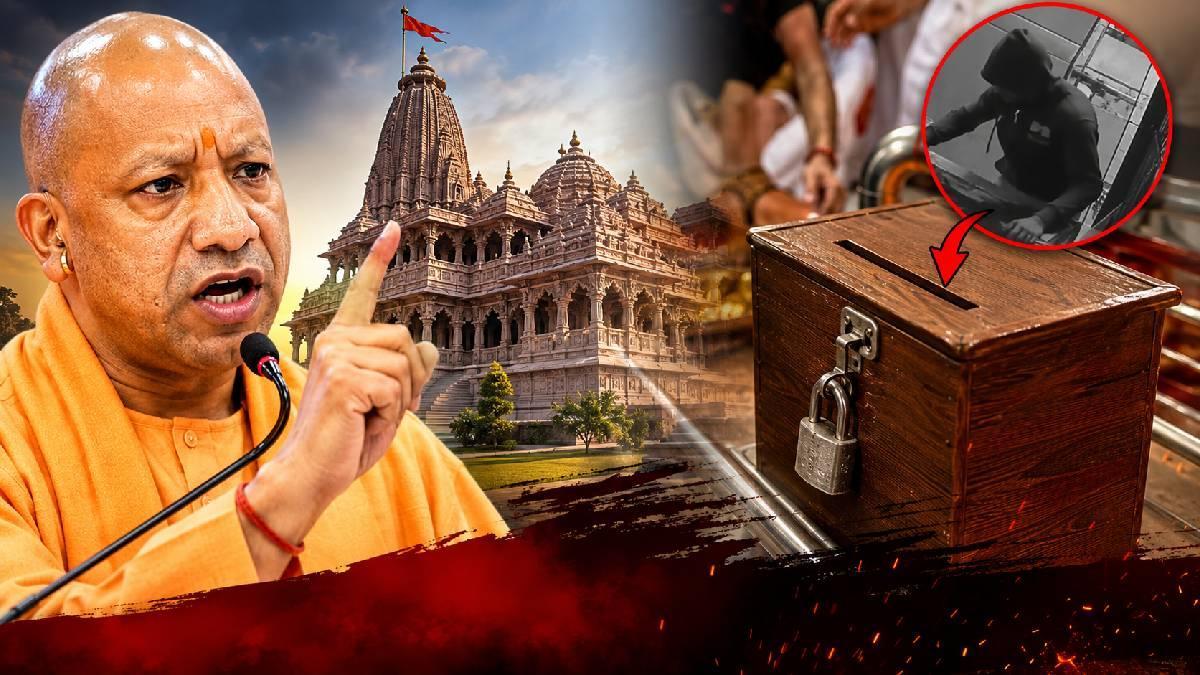 રામ મંદિરની ભેટ ચોરીના કેસમાં FIR બાદ CM યોગીનું મોટું નિવેદન: "જે કોઈ આસ્થા સાથે ખિલવાડ કરશે તો...",