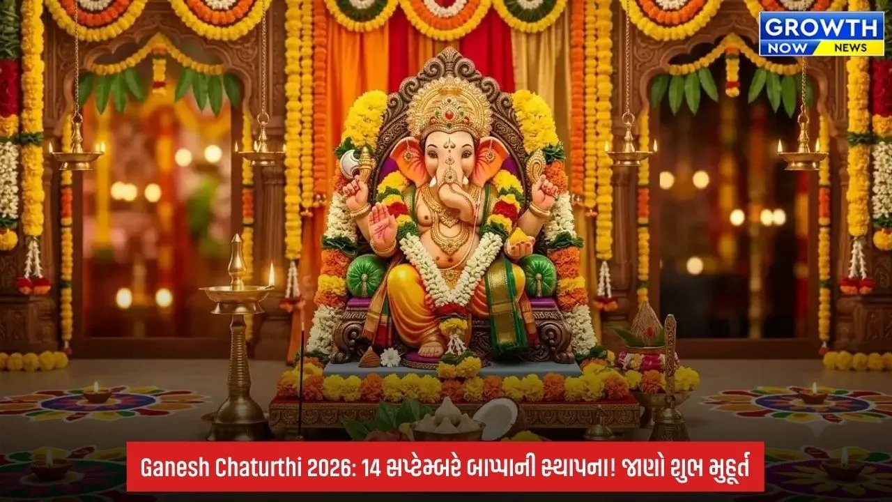 Ganesh Chaturthi 2026: જાણો ગણપતિ બાપ્પાની સ્થાપનાનો શુભ સમય, વિસર્જનની તારીખ અને ચંદ્રદર્શન અંગેની માન્યતા