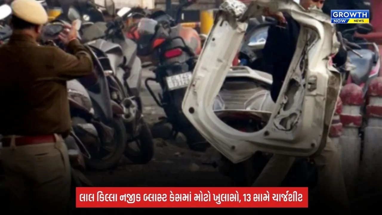 Red Fort Blast: 13 આરોપીઓ સામે ચાર્જશીટ દાખલ, તપાસમાં આત્મઘાતી બોમ્બ વિસ્ફોટનો ખુલાસો