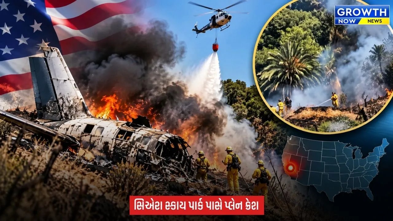 USA Plane Crash : અમેરિકાના કેલિફોર્નિયામાં પ્લેન ક્રેશ, 2નાં મોત અને 2 ગંભીર રીતે ઈજાગ્રસ્ત