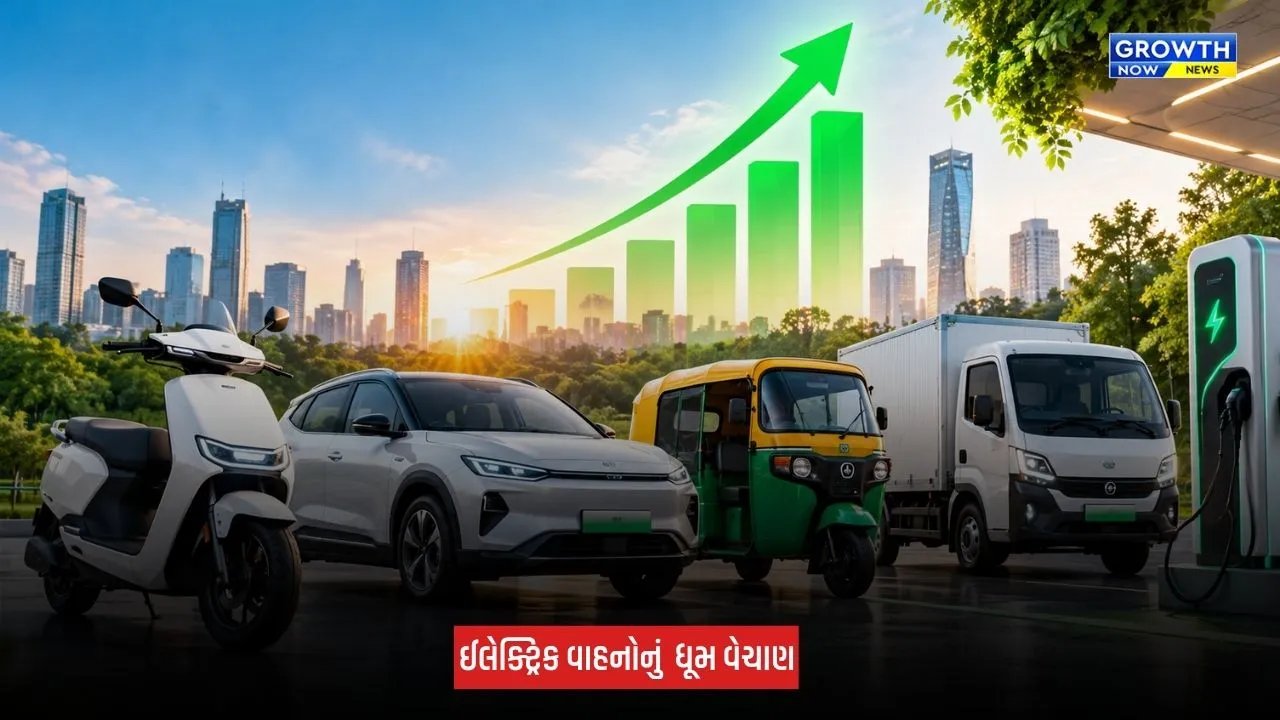 Business News : સપ્ટેમ્બરમાં ઈલેક્ટ્રિક વાહનોનું વેચાણ રેકોર્ડ સ્તરે, 3.33 લાખ યુનિટનું થયું વેચાણ