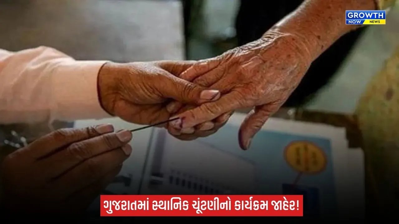 ગુજરાતમાં સ્થાનિક સ્વરાજ્યની ચૂંટણીઓનો કાર્યક્રમ જાહેર, 11 ઓક્ટોબરે મતદાન