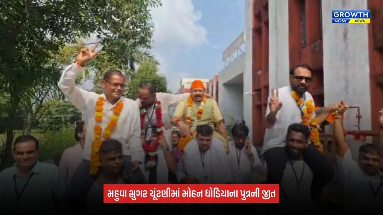Mahuva Sugar ચૂંટણીમાં ધારાસભ્ય મોહન ધોડિયાના પુત્રની જીત, જૈમીન ધોડિયા વિજેતા