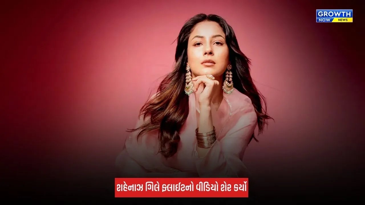 Shehnaaz Gill: એક્ટ્રેસની ફ્લાઈટમાં અચાનક હવામાં થઈ ઉથલપાથલ, વાયરલ થયો VIDEO