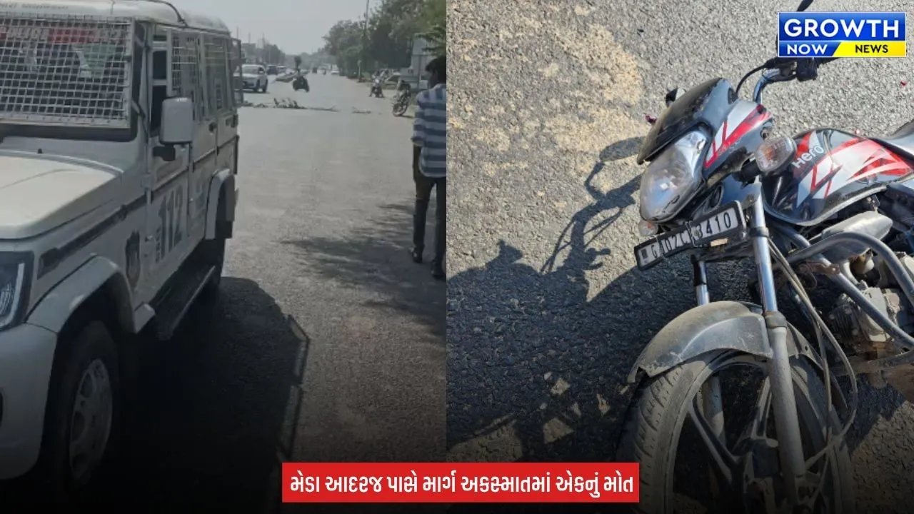 Kadi Thor Road Accident : મહેસાણામાં ગમખ્વાર અકસ્માત, કડી-થોળ માર્ગ પર ટ્રકની ટક્કરે બાઈકચાલકનું મોત