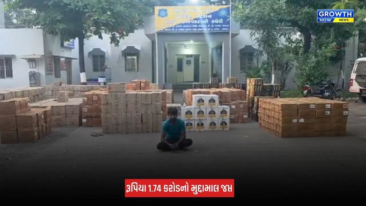Bharuch : અંકલેશ્વરના ખાલપીયા સીમમાં દારૂની મોટી ખેપ ઝડપાઈ, 23,460 બોટલ સાથે એક આરોપી ઝડપાયો