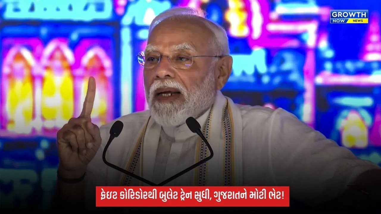 PM Modi Vadodara visit:  PM મોદીએ આપી વિકાસની મોટી ભેટ, જુઓ શું શું આપ્યું?