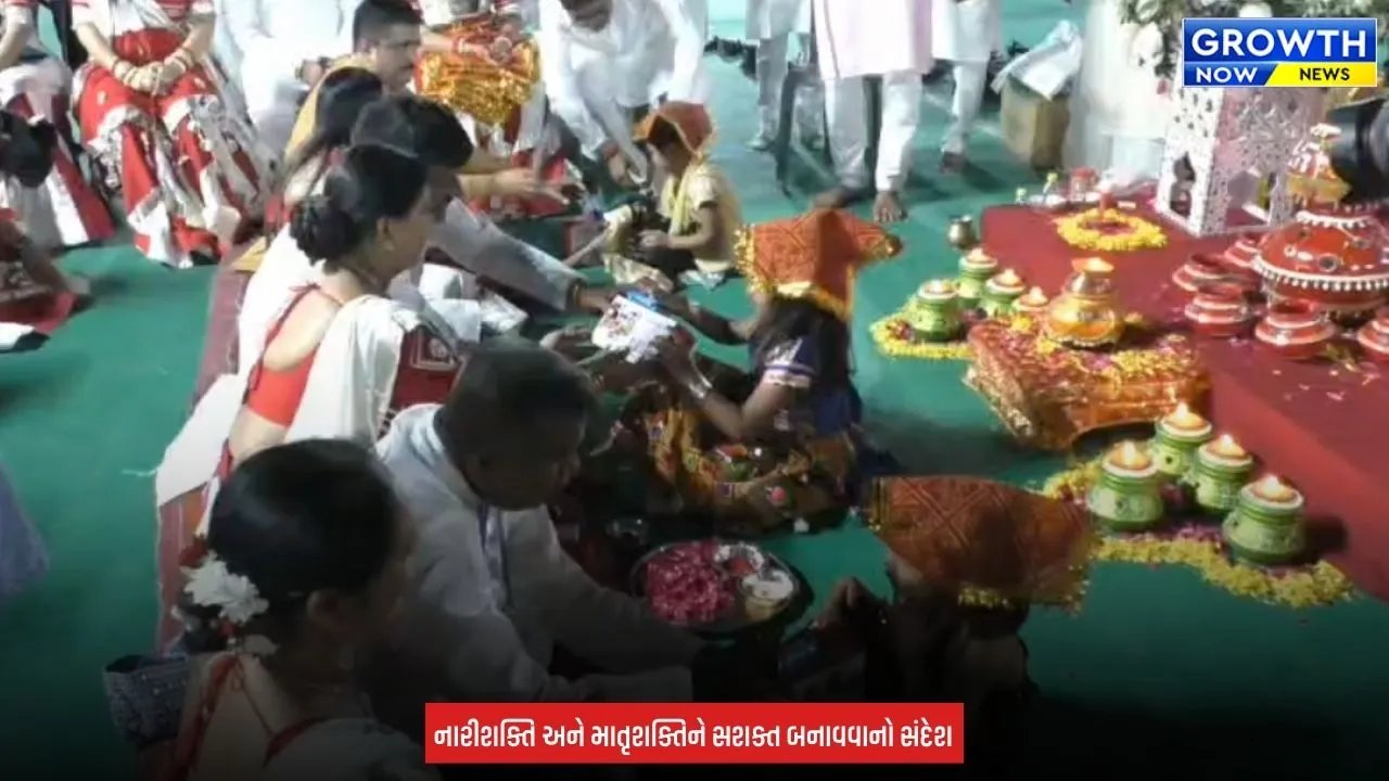 Tarsadi Kosamba Rotary Club Navratri : તરસાડી-કોસંબા રોટરી ક્લબની અનોખી પહેલ! નવરાત્રિમાં 51 દીકરીઓનું પૂજન કરી અપાયો નારીશક્તિનો સંદેશ