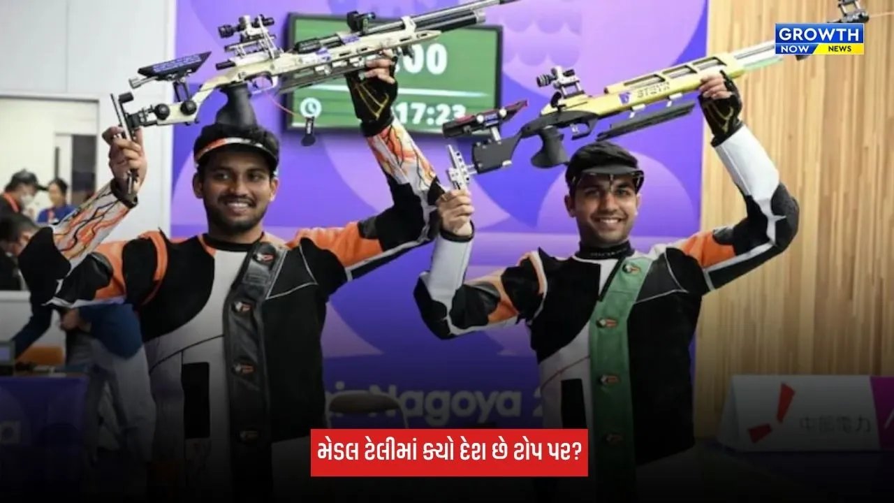 Asian Games 2026: 6 મેડલ સાથે ભારત 12મા નંબરે, ગોલ્ડ મેડલની રાહ