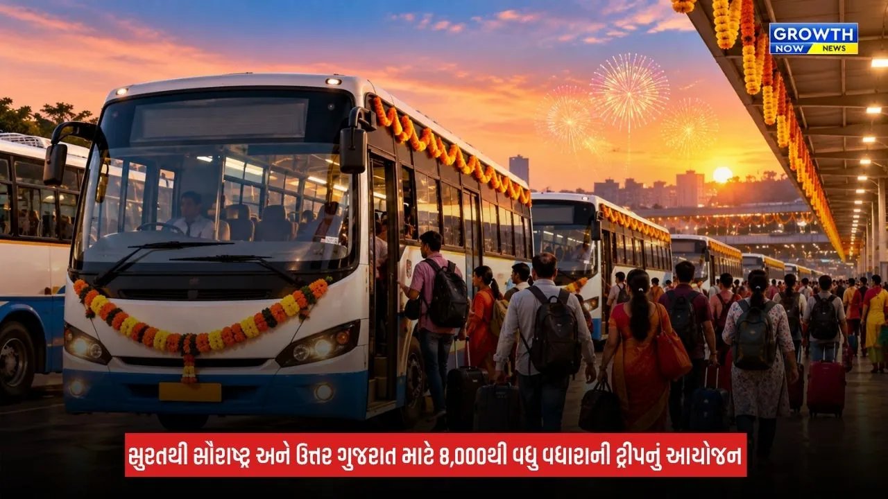 GSRTC Diwali Special Buses: દિવાળીના તહેવાર માટે ગુજરાત ST નિગમની મોટી ભેટ, 2,400 એક્સ્ટ્રા બસો દોડાવાશે