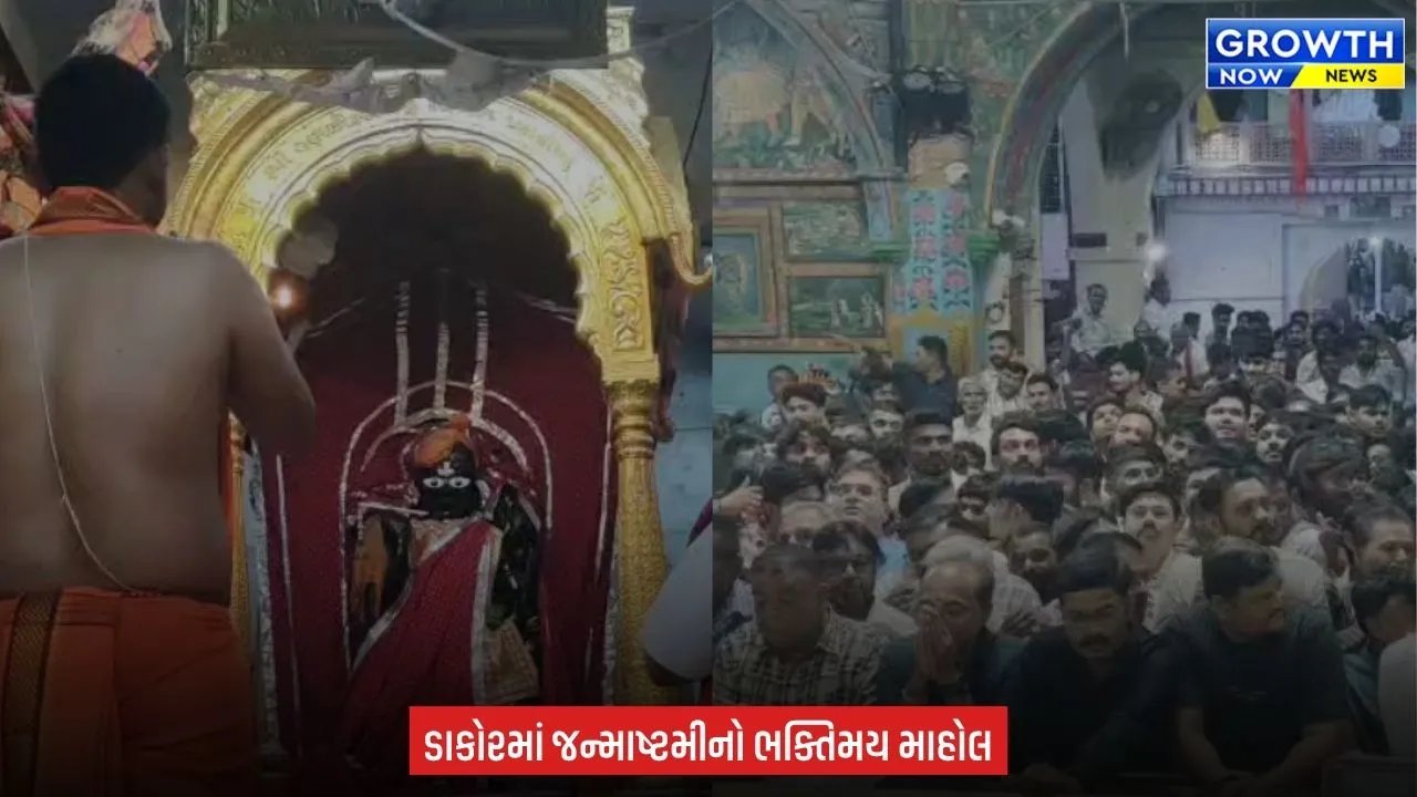 Dakor Janmashtami : ‘હાથી ઘોડા પાલખી, જય કનૈયાલાલ કી’ના નાદથી ગૂંજી ઉઠ્યું ડાકોર, ભકતોમાં ભારે ઉત્સાહ
