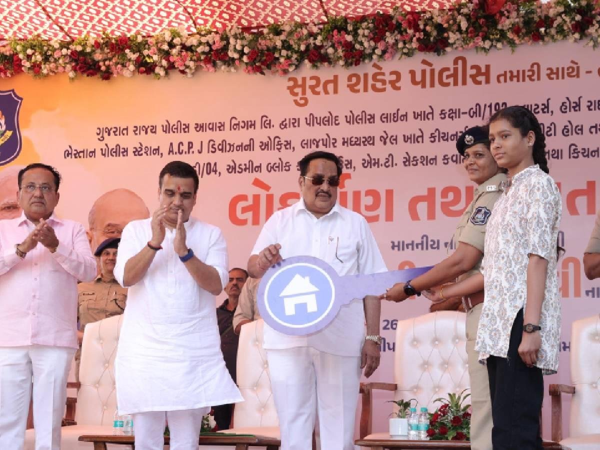 સુરતમાં કેન્દ્રીય જળશક્તિમંત્રી સી.આર. પાટીલના હસ્તે 116 કરોડની યોજનાઓનું લોકાર્પણ-શિલાન્યાસ