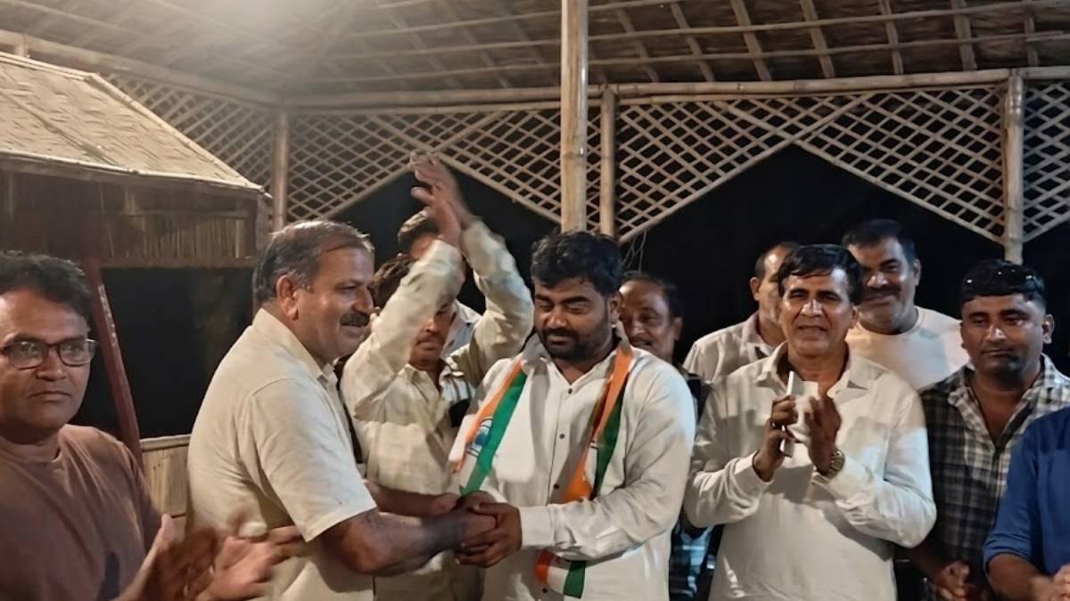 ભાજપ માટે ઝટકો: પ્રભાવશાળી યુવા નેતા કોંગ્રેસમાં જોડાયા
