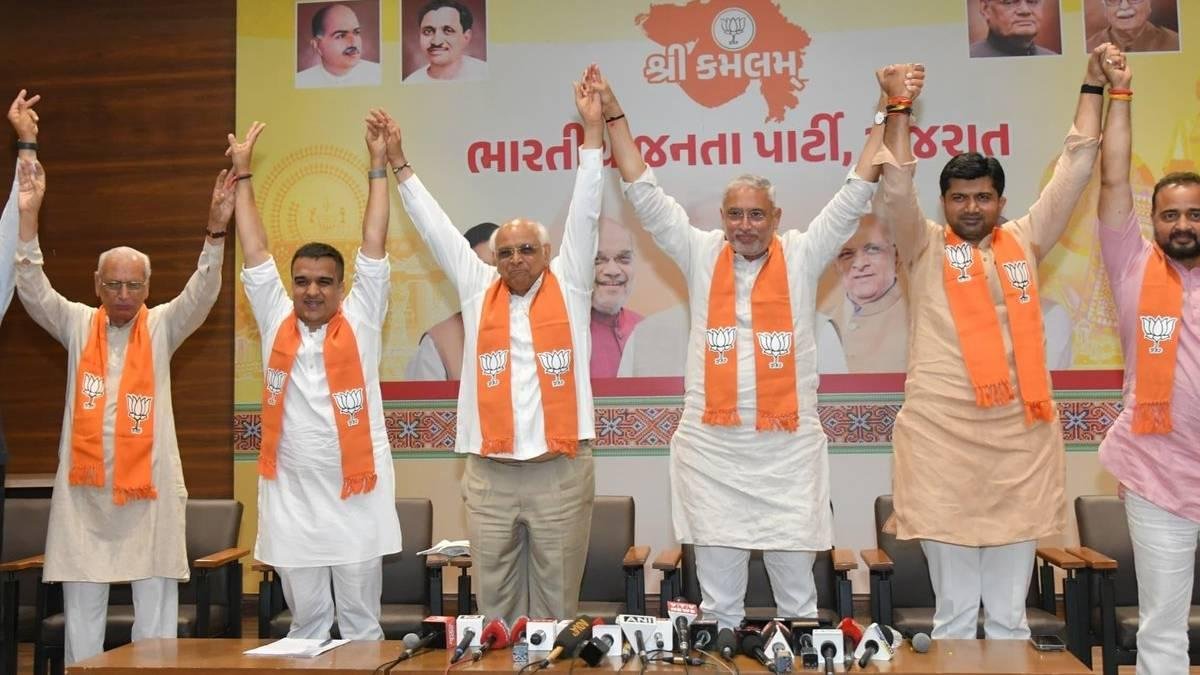 ગાંધીનગરમાં ભાજપની મહત્વપૂર્ણ બેઠક, સ્થાનિક સ્વરાજના પરિણામો પર મન્થન