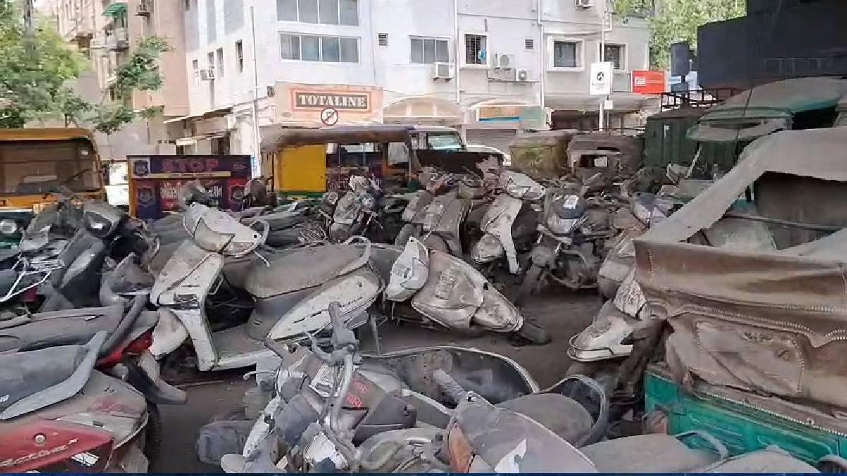 એલિસ બ્રિજ નીચે આવેલા જાહેર પાર્કિંગ પર પોલીસનો કબજો! નાગરિકોને મુશ્કેલી
