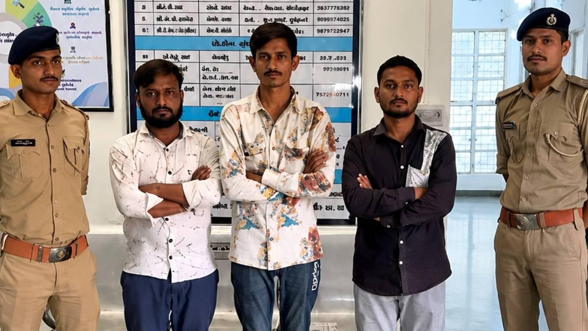 રાજકોટ મવડીમાં જાહેર મારામારી: પોલીસે ગણતરીના કલાકોમાં આરોપીઓને દબોચ્યા