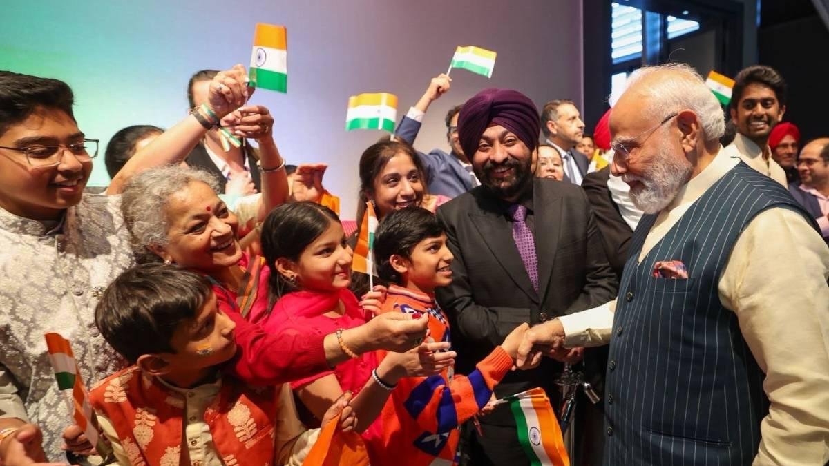 નેધરલેન્ડમાં ભારતીય સમુદાયે PM મોદીનું કર્યું ભવ્ય સ્વાગત