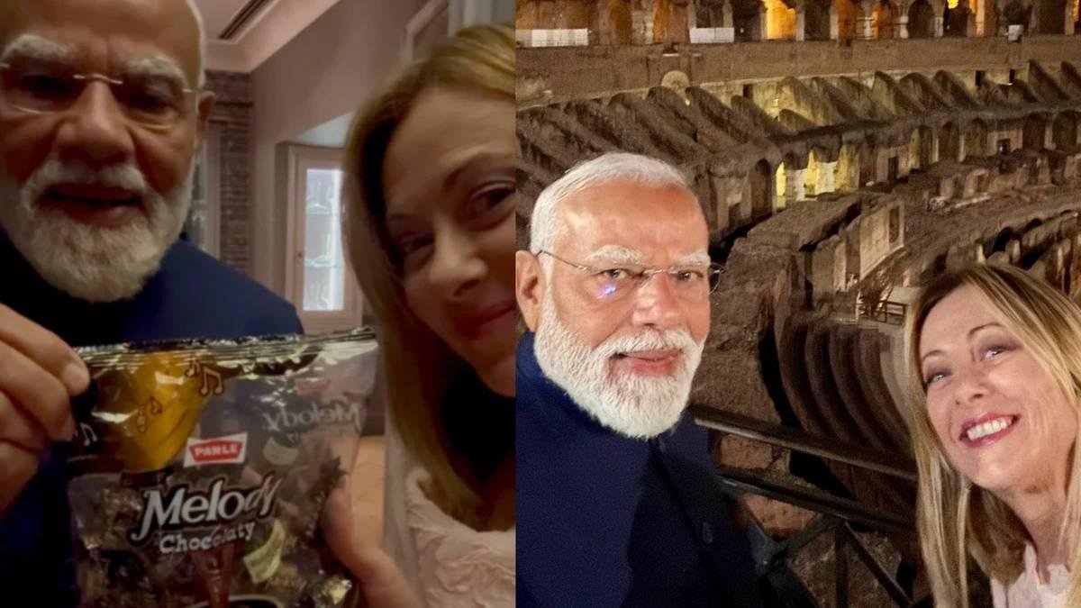 PM મોદીએ જ્યોર્જિયા મેલોનીને આપી ‘Melodi’ ચોકલેટ, વીડિયો સોશિયલ મીડિયા પર વાયરલ