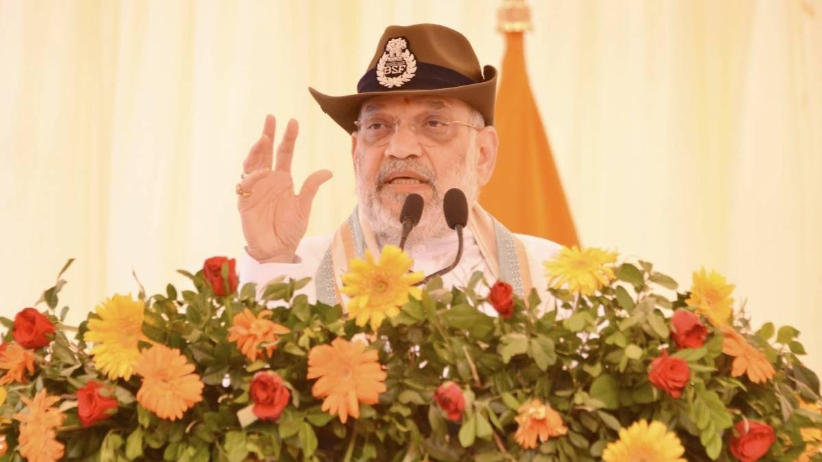 પાકિસ્તાનની 'નાપાક' હરકતોનો જડબાતોડ જવાબ આપો, રાજસ્થાનમાં ભારત-પાકિસ્તાન સરહદ પર અમિત શાહની ‘ગર્જના’