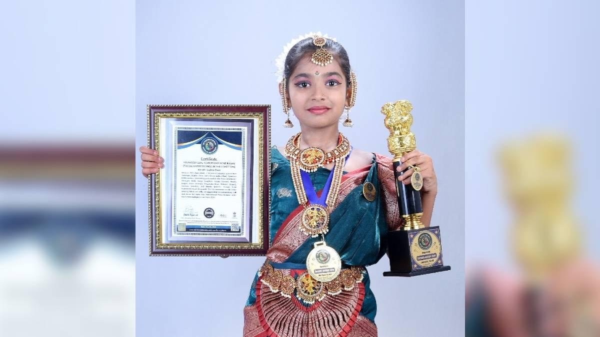 જામનગરની બાળ નૃત્યાંગના આરુષી દવેને રાષ્ટ્રીય અને આંતરરાષ્ટ્રીય સ્તરે ગૌરવપૂર્ણ સન્માન