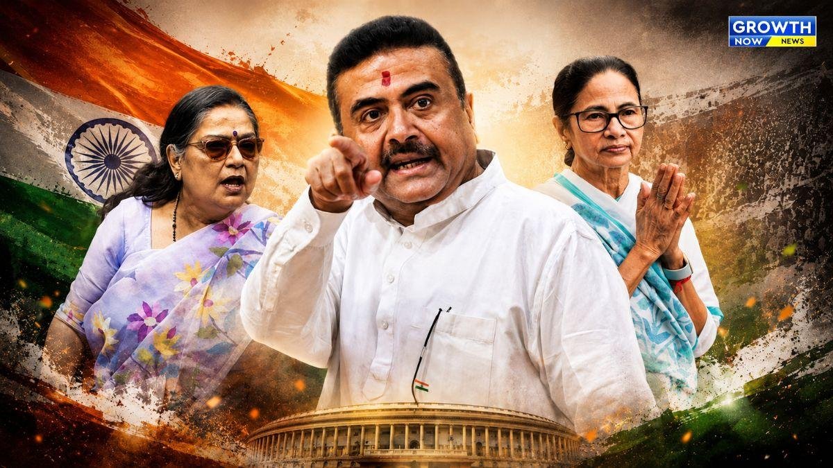 TMCના બળવાખોર સાંસદોને મળ્યા બાદ CM સુવેન્દુએ દેખાડી વિક્ટ્રી સાઇન