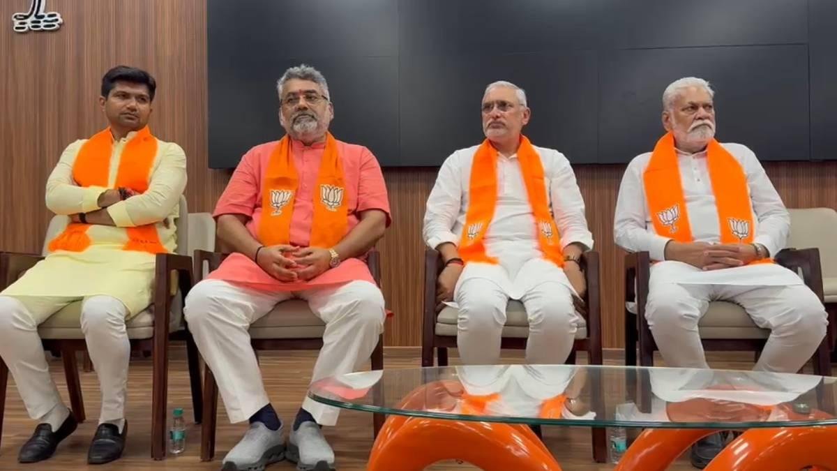 રાજકોટ કમલમ ખાતે ભાજપ પ્રદેશ અધ્યક્ષ જગદીશ વિશ્વકર્માની બેઠક
