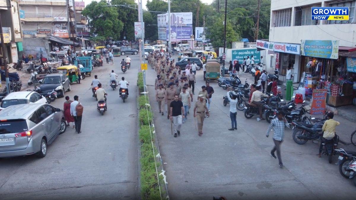 કડીમાં પોલીસનું મેગા કોમ્બિંગ ઓપરેશન, ડ્રોનની મદદથી દેશી દારૂની ભઠ્ઠી ઝડપાઈ
