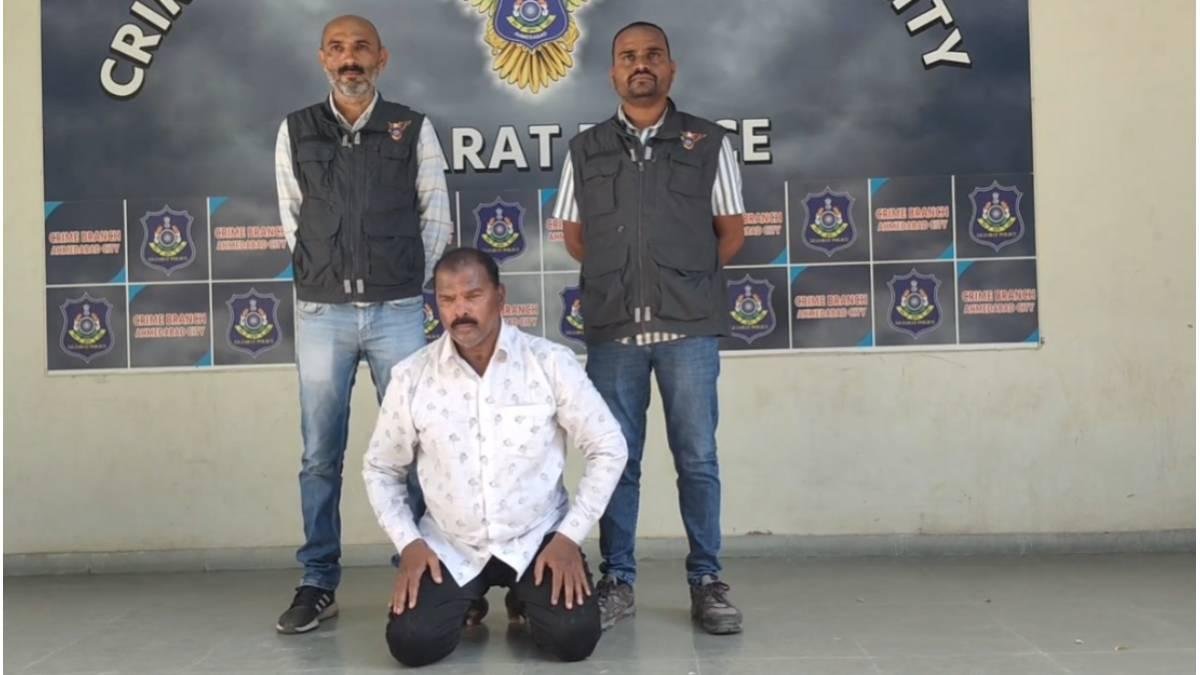 7 વર્ષથી ફરાર લતીફ ગેંગનો શાર્પ શૂટર ઝડપાયો, ઉદેપુરમાં નામ બદલી જીવી રહ્યો હતો જીવન