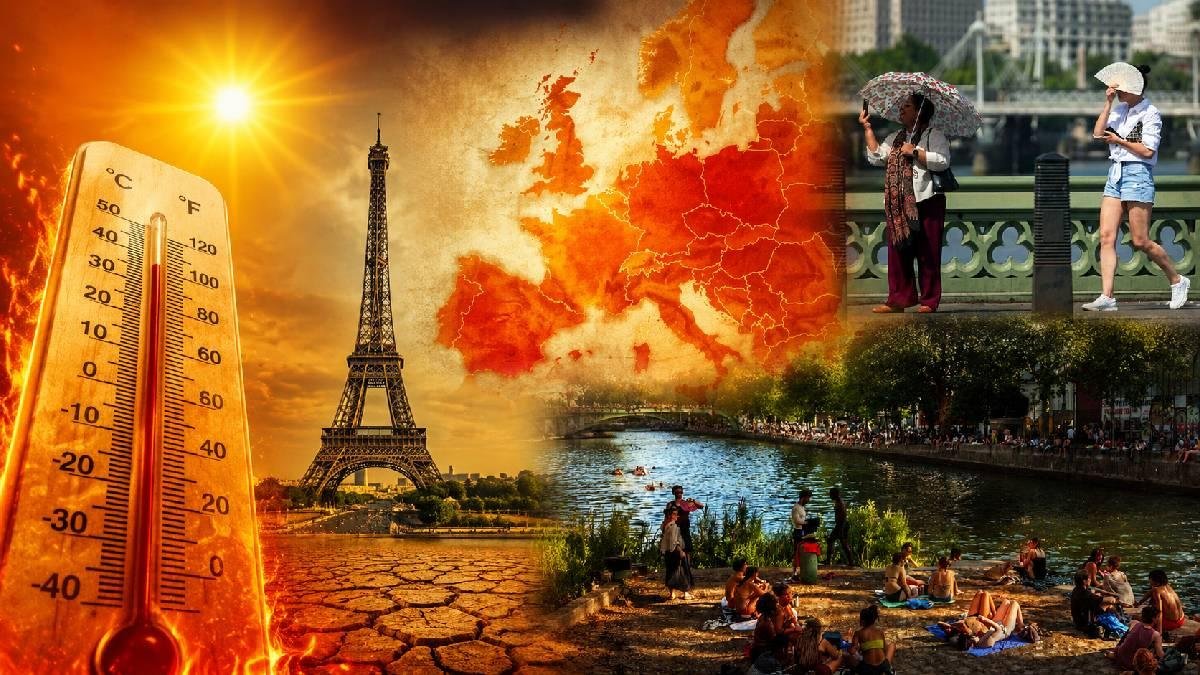 યુરોપમાં હીટવેવનો કહેર! 1300થી વધુ મોતનો દાવો, અનેક દેશોમાં રેકોર્ડબ્રેક ગરમી