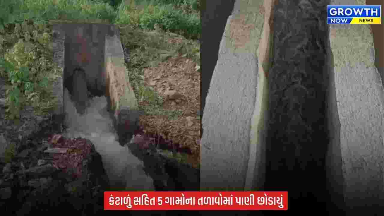 Arvalli : ધારાસભ્ય પી.સી. બરંડાની રજૂઆત રંગ લાવી, પાંચ ગામોના તળાવોમાં છોડાયું પાણી
