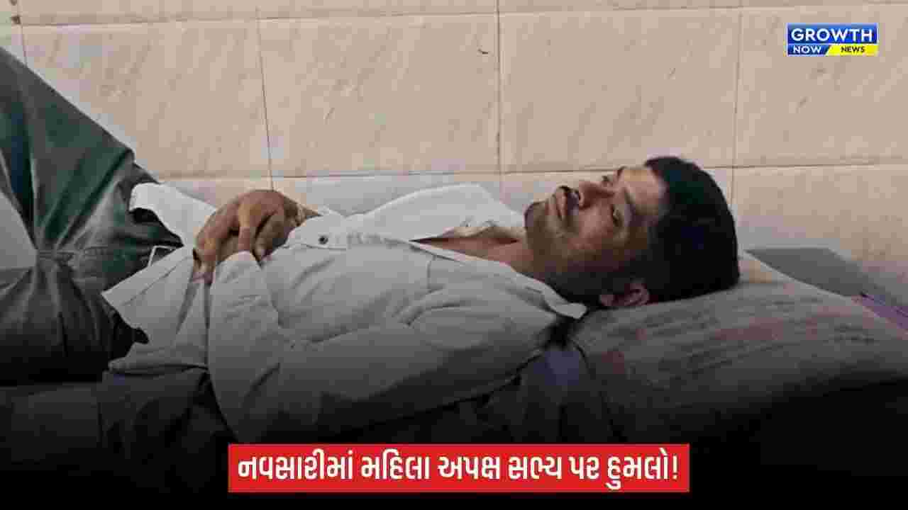 Navsariમાં અપક્ષ સભ્ય સેજલ પટેલ પર હુમલાનો આક્ષેપ, ગૌચર જમીન મુદ્દે અરજી બાદ 4 શખ્સોએ હુમલો કર્યાનો દાવો