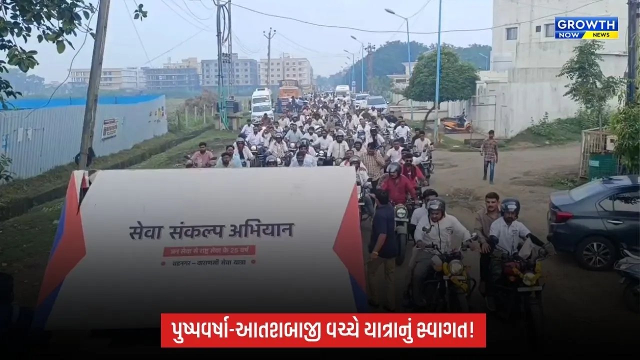 વડનગરથી વારાણસી નીકળેલી ‘સેવા સંકલ્પ યાત્રા’નું ભરૂચ જિલ્લામાં ભવ્ય સ્વાગત