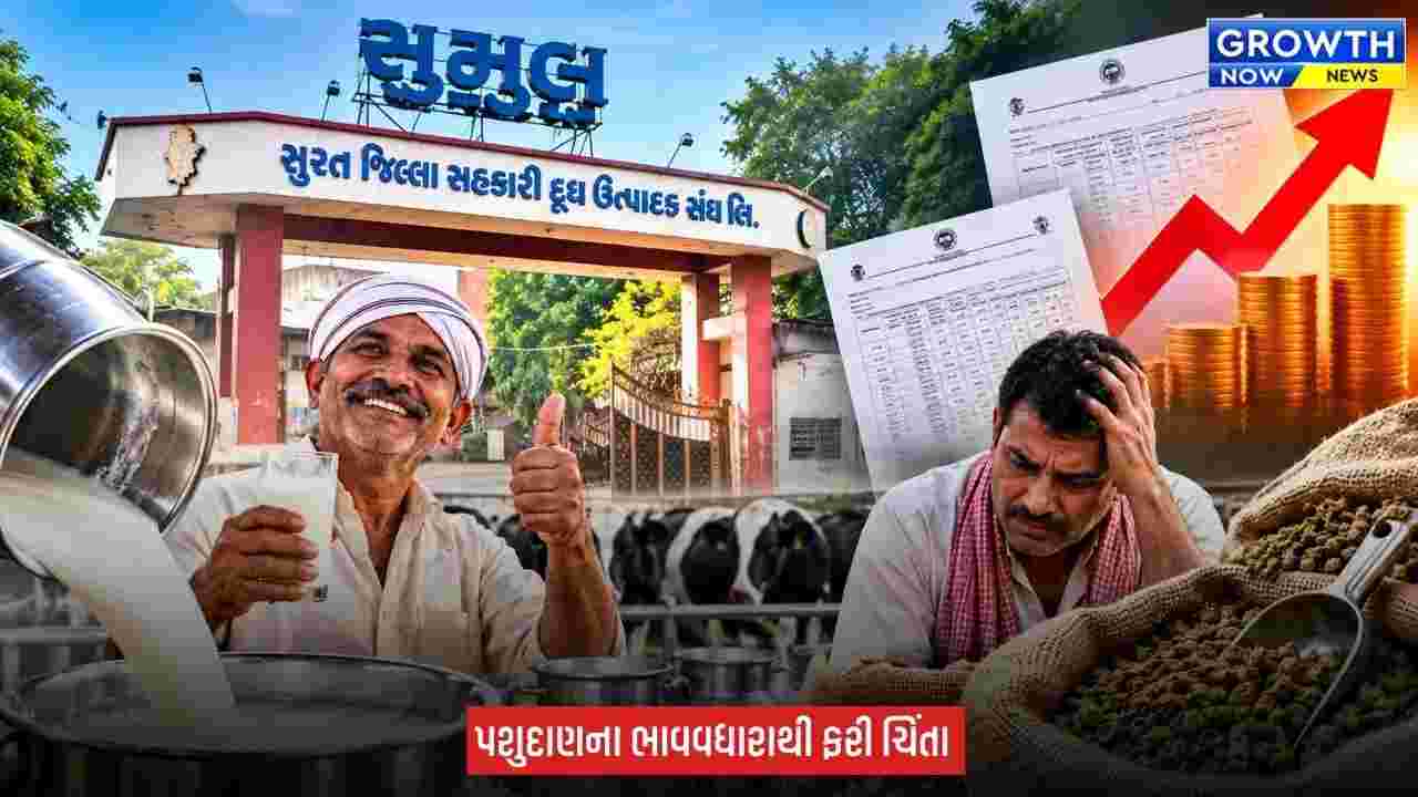 Sumul Dairy : સુમુલના પશુપાલકો માટે ‘કહી ખુશી, કહી ગમ’! દૂધના ભાવ વધ્યા તો પશુદાણ પણ મોંઘું થયું