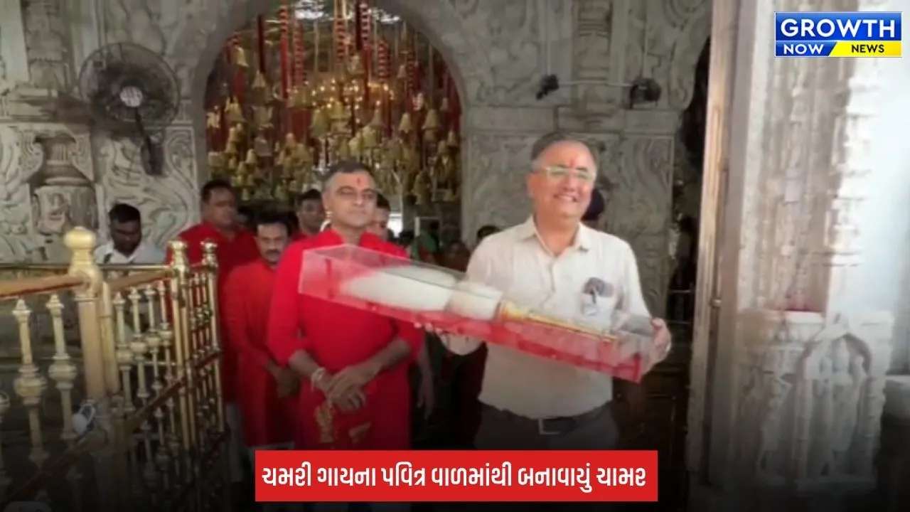 Ambaji Temple : અમદાવાદના ભક્તોની અનોખી ભેટ, જન્માષ્ટમી પહેલા દ્વારકા પહોંચશે