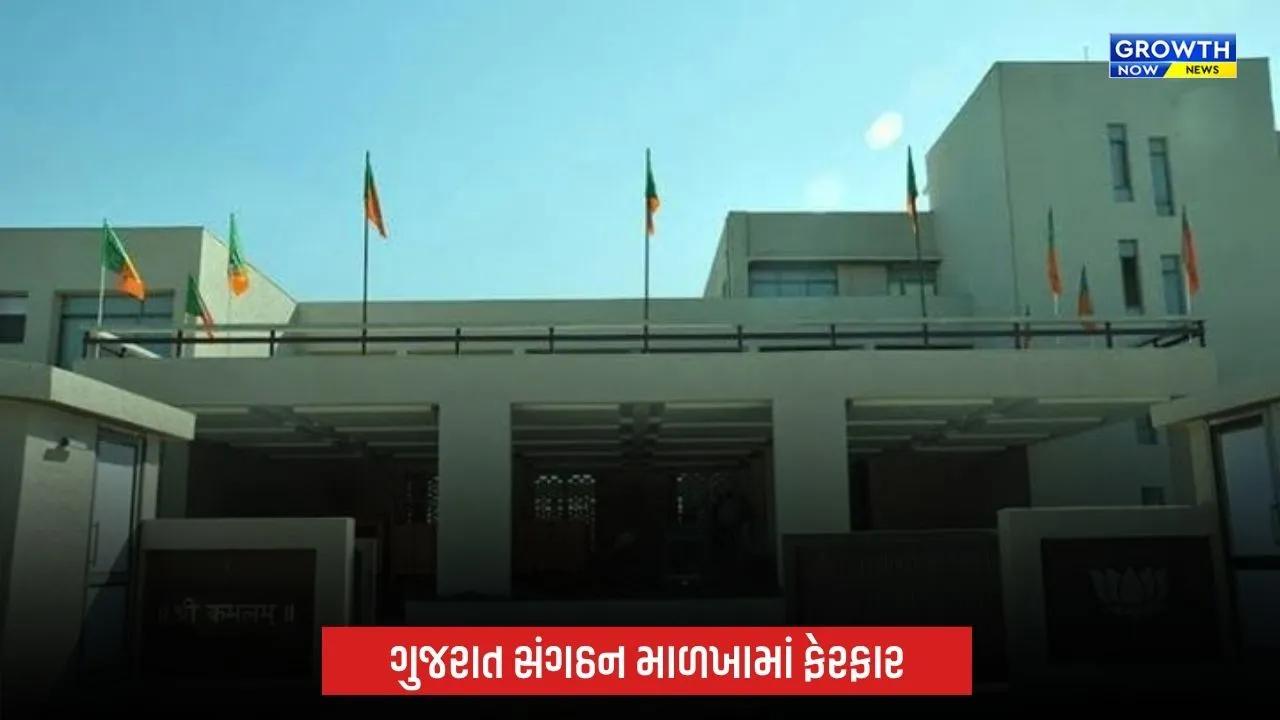 Gujarat સંગઠન માળખામાં ફેરફાર: ભીખુભાઇ દલસાણીયા પ્રદેશ સંગઠન મહામંત્રી તરીકે પટનામાં જવાબદારી સંભાળશે