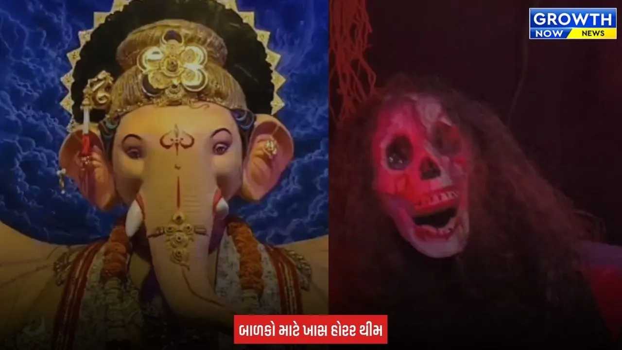 Surat માં બાપ્પાનું ‘ભૂતિયા’ રૂપ, અડાજણમાં અનોખી થીમ જોવા ઉમટ્યા લોકો